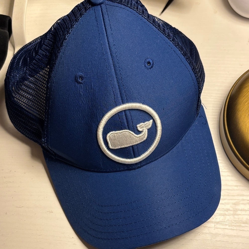 Vineyard Vines Blue Trucker Hat